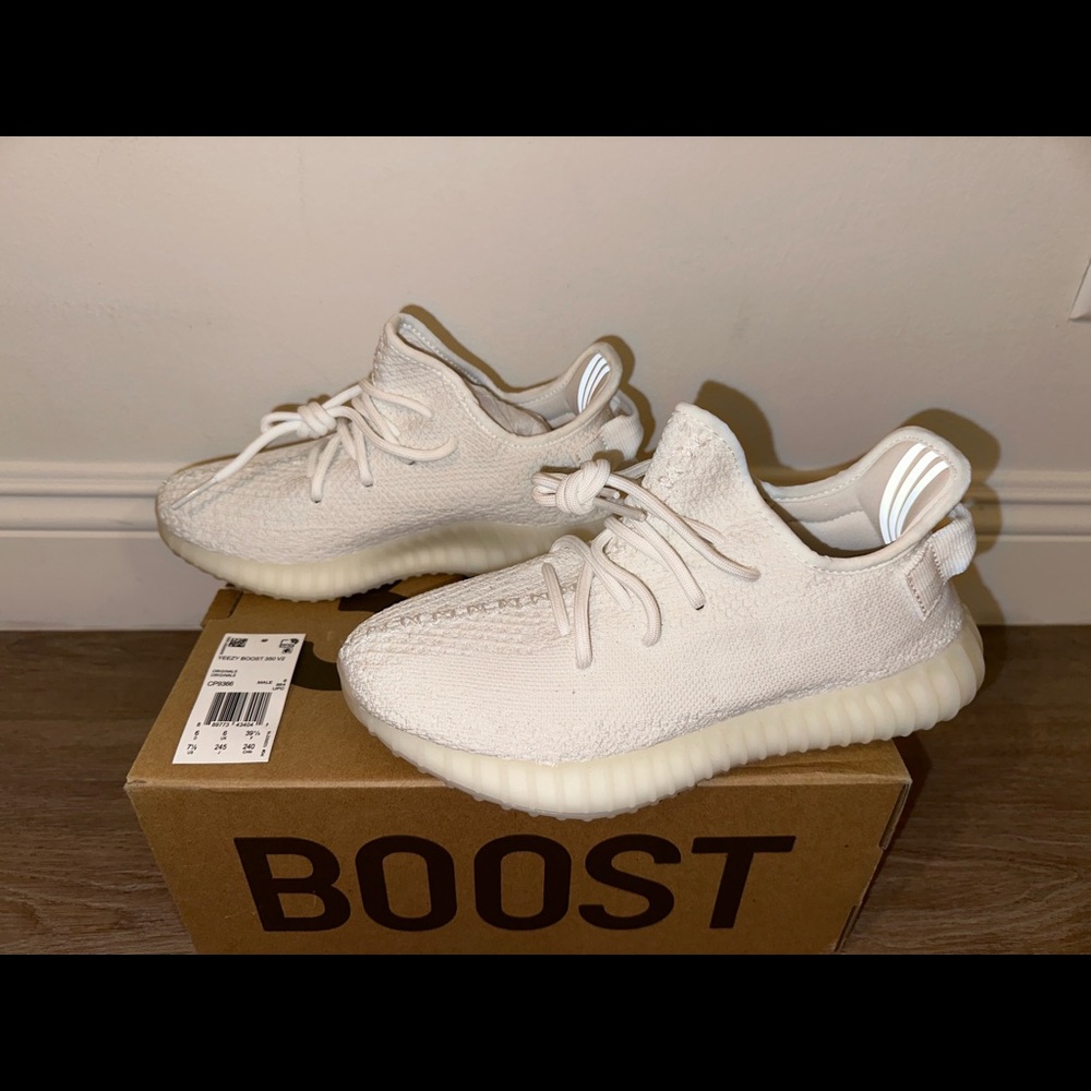 Yeezy’s triple white